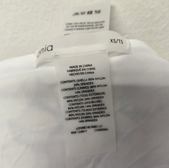 Onia Alex Bikini Bottom Pebbles White XS - Picture 7 of 8